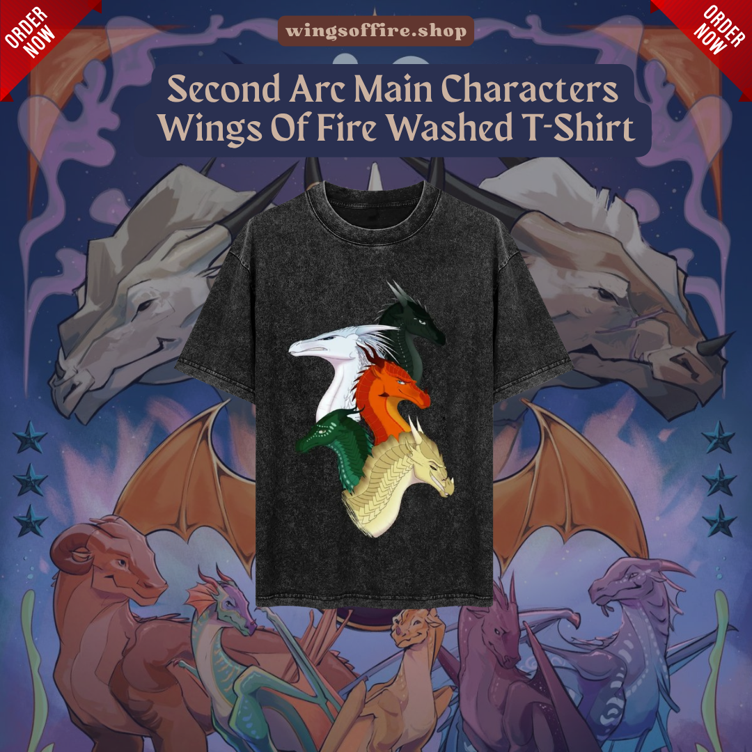 Second Arc Main Characters PTTT1705  Wings Of Fire T-Shirt